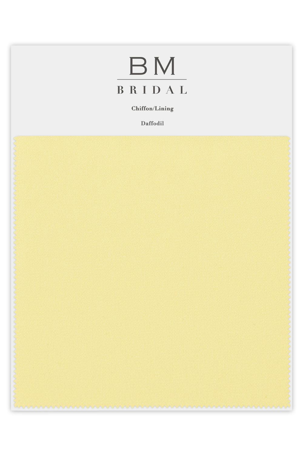 BMbridal Bridesmaid Chiffon Color Swatches