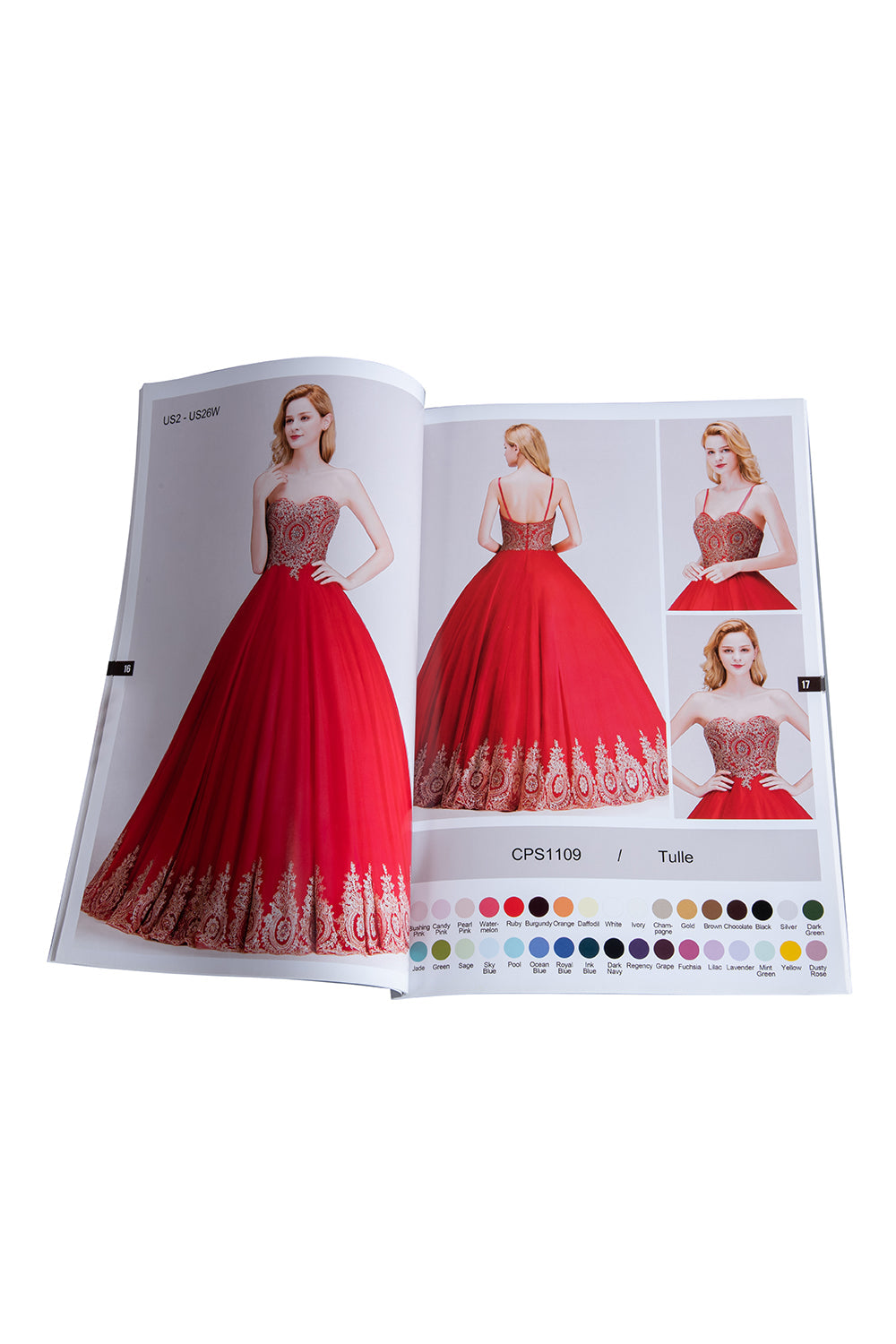 Brochure for the Dress Manual for the dresses