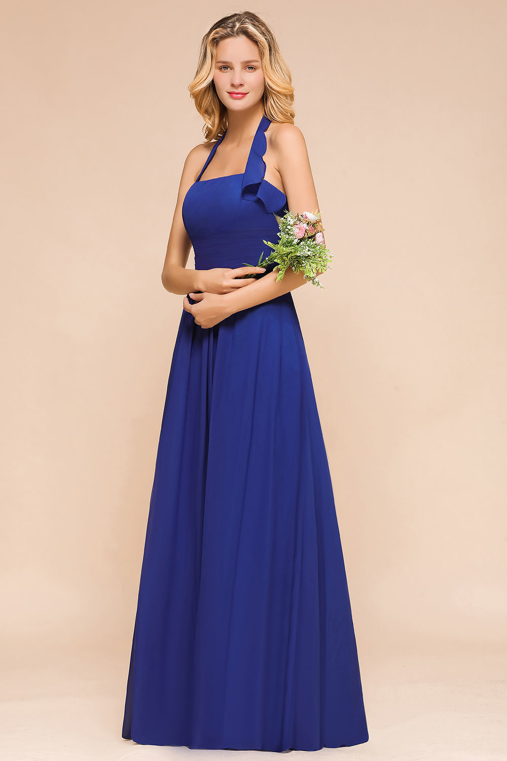 Finden Sie Känig Blau Brautjungfernkleider Lang Günstig online bei babyonlinedress.de. Hochzeitspartykleider Chiffon für Sie zur Hochzeit gehen.