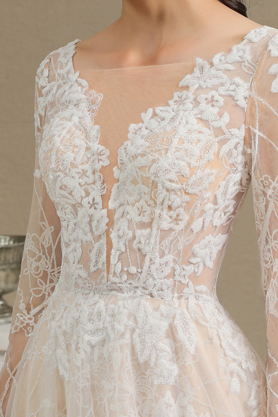 Finden Sie Designer Brautkleid A Linie Spitze online bei babyonlinedress.de. Hochzeitskleider mit Ärmel für Sie zur hochzeit gehen.