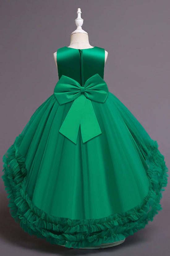 Bestellen Sie Grüne Blumenmädchenkleider Günstig online bei babyonlinedress.de. Kleider Für Blumenmädchen zur Hochzeit gehen.
