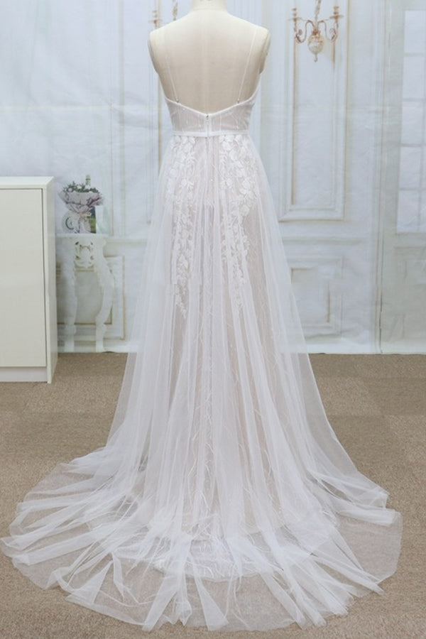 Designer Ihrer Schlichte Hochzeitskleider mit Spitze online bei babyonlinedress.de. Brautkleid A Linie für Sie online kaufen.