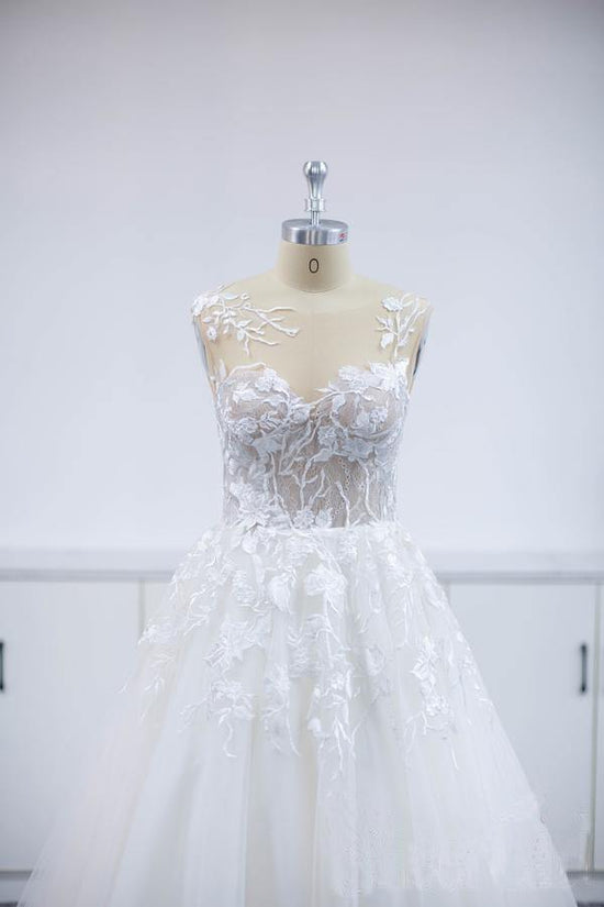 Suchen Sie Modern Brautkleider A Linie Spitze online bei babyonlinedress.de. Hochzeitskleider Günstig Online mit maßgeschneidert service bekommen.