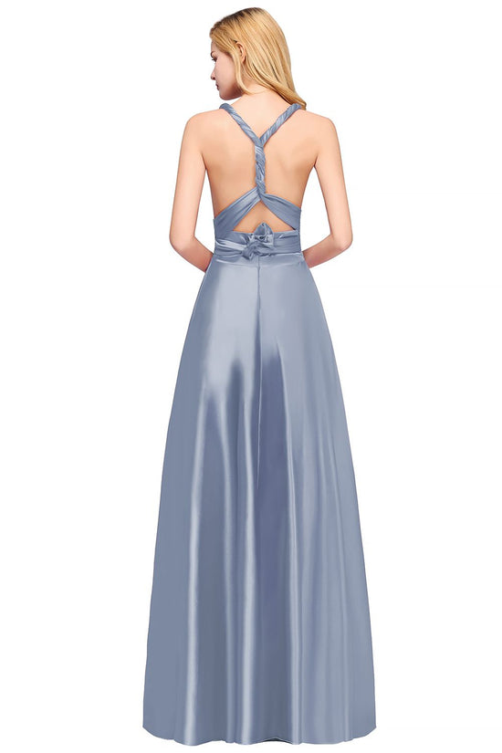 Bestellen Sie Wandelbare Brautjungfernkleider Lang online bei babyonlinedress.de. Brautjungfernkleid Blau Günstig nach maß anfertigen online.
