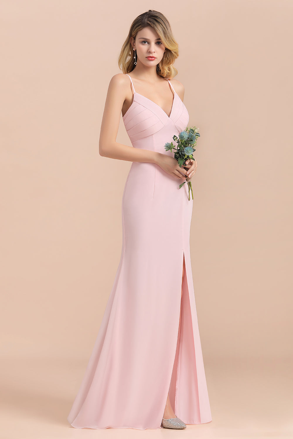 Finden Sie Rosa Brautjungfernkleider Lang Chiffon online bei babyonlinedress.de. Günstige Hochzeitspartykleider für Sie zur Hochzeitsparty gehen.