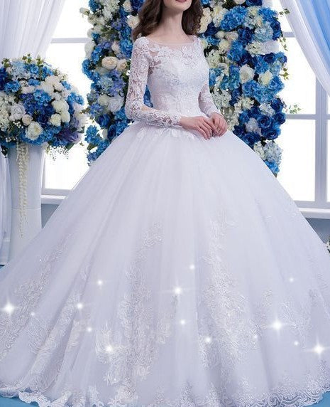 Finden Sie Designer Weiße Hochzeitskleider Mit Ärmel online mit hocher Qualität bei babyonlinedress.de. Spitze Brautkleider Online für Sir zur Hochzeit.