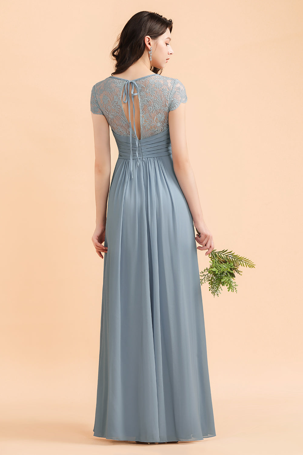 Suchen Sie bei babyonlinedress.de Schöne Abendkleider Stahlblau online. Brautjungfernkleider Lang Günstig mit hocher qualität bekommen.
