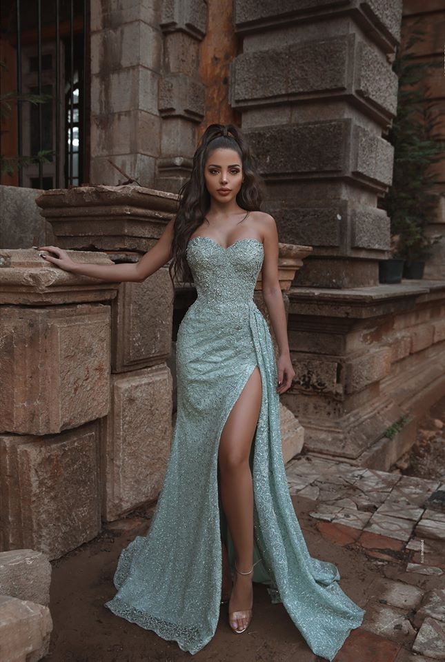 Finden Sie Abendkleider lang Mint Grün online bei Thekleid.de. Abiballkleider Günstig für Sie zum abiball gehen.