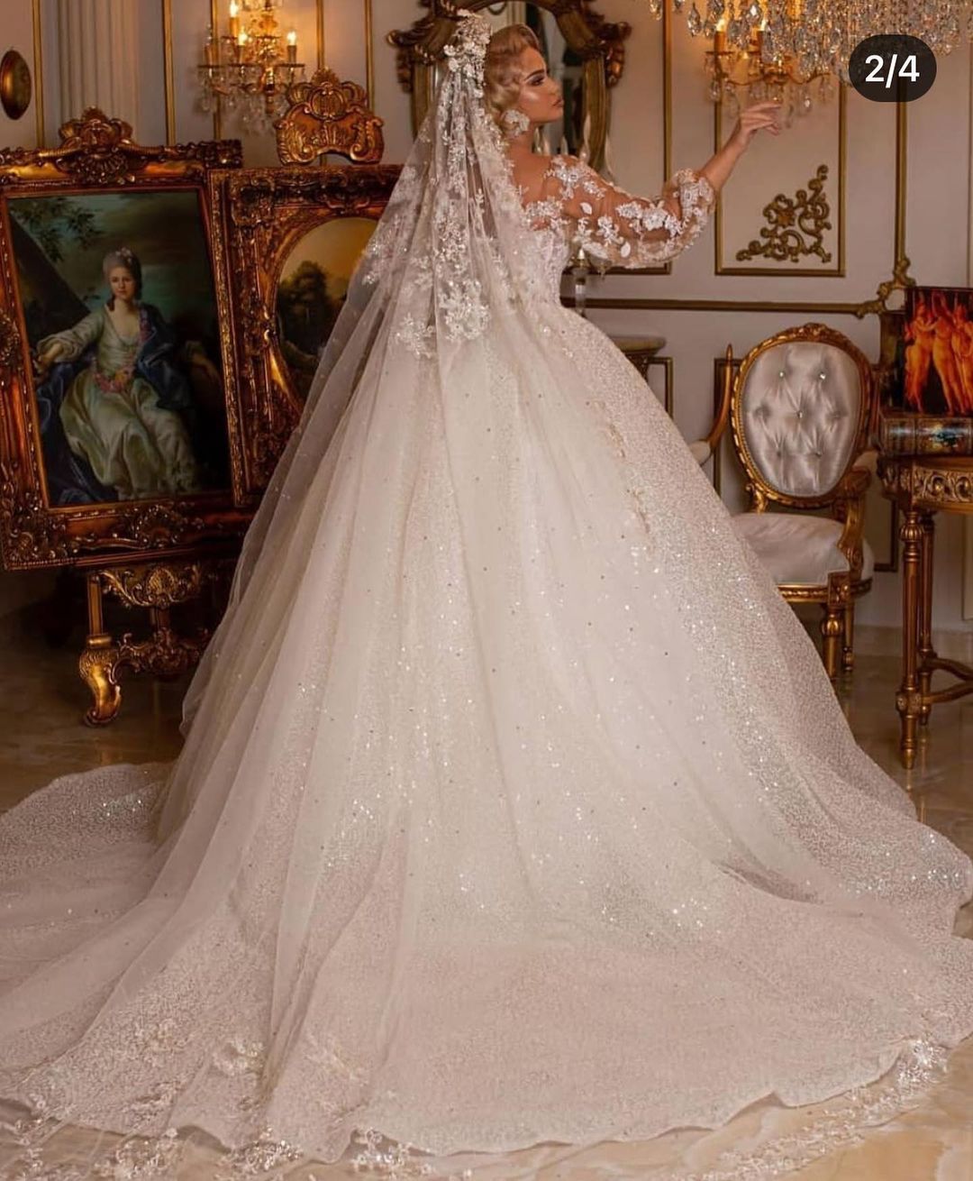 Babyonlinedress.de bietet Große Auswahl von Luxus Hochzeitskleider mit Ärmel online. Brautkleider Prinzessin Glitzer für Sie zur Hochzeit gehen.