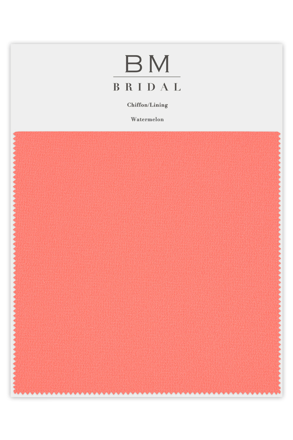 BMbridal Bridesmaid Chiffon Color Swatches