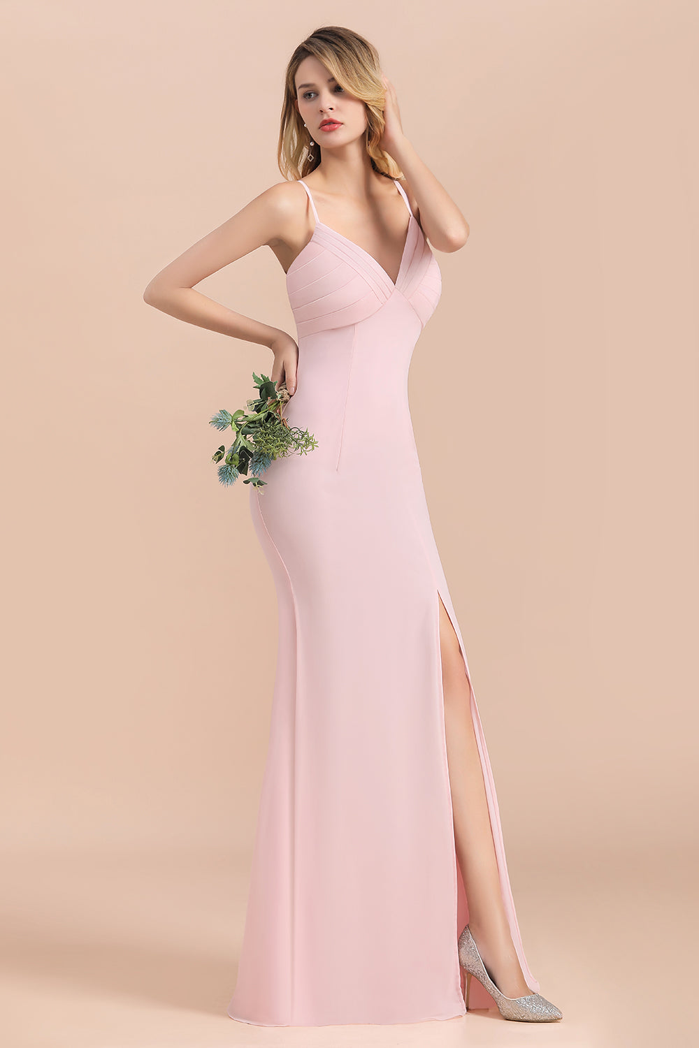 Finden Sie Rosa Brautjungfernkleider Lang Chiffon online bei babyonlinedress.de. Günstige Hochzeitspartykleider für Sie zur Hochzeitsparty gehen.