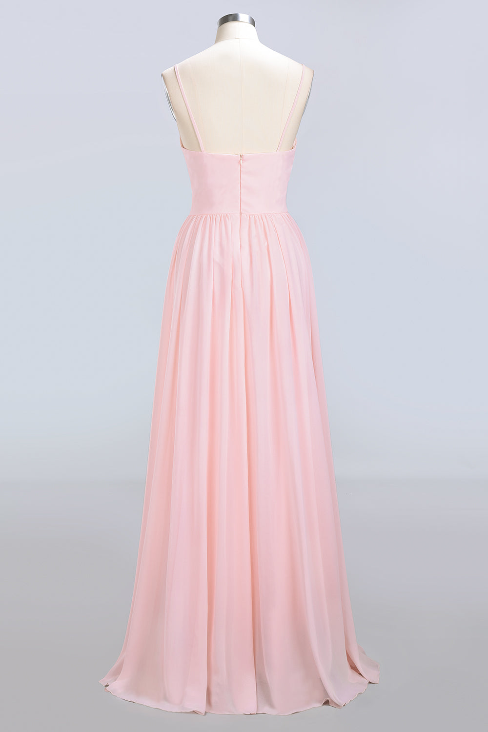 BMbridal Chiffon Späghetti-Träger Ärmellos Affordable Bridesmaid Dress Online