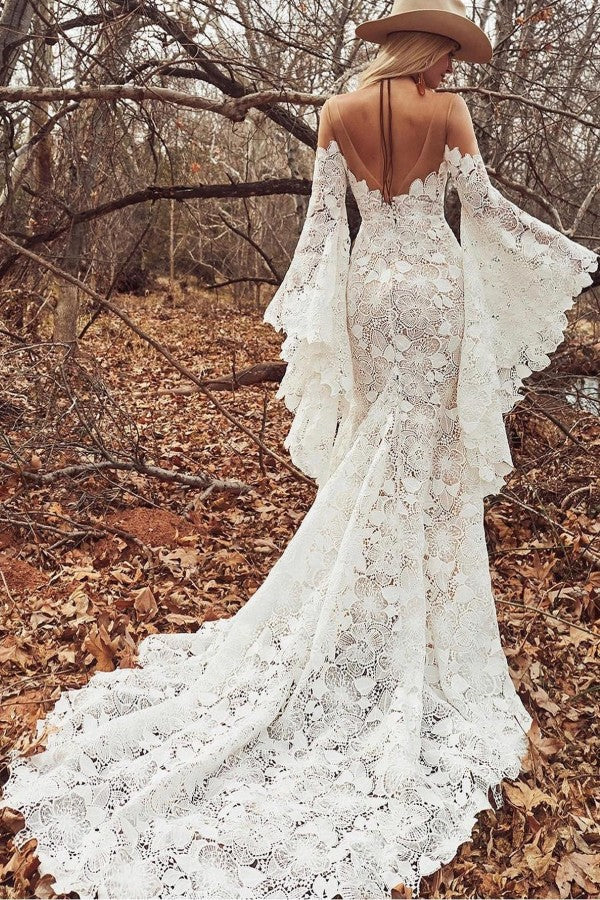 Finden Sie Elegante Brautkleider mit Ärmel online bei babyonlinedress.de. Hochzeitskleider Meerjungfrau Spitze mit hocher Qualität zur Hochzeit gehen.
