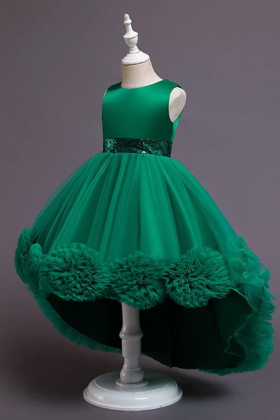 Bestellen Sie Grüne Blumenmädchenkleider Günstig online bei babyonlinedress.de. Kleider Für Blumenmädchen zur Hochzeit gehen.