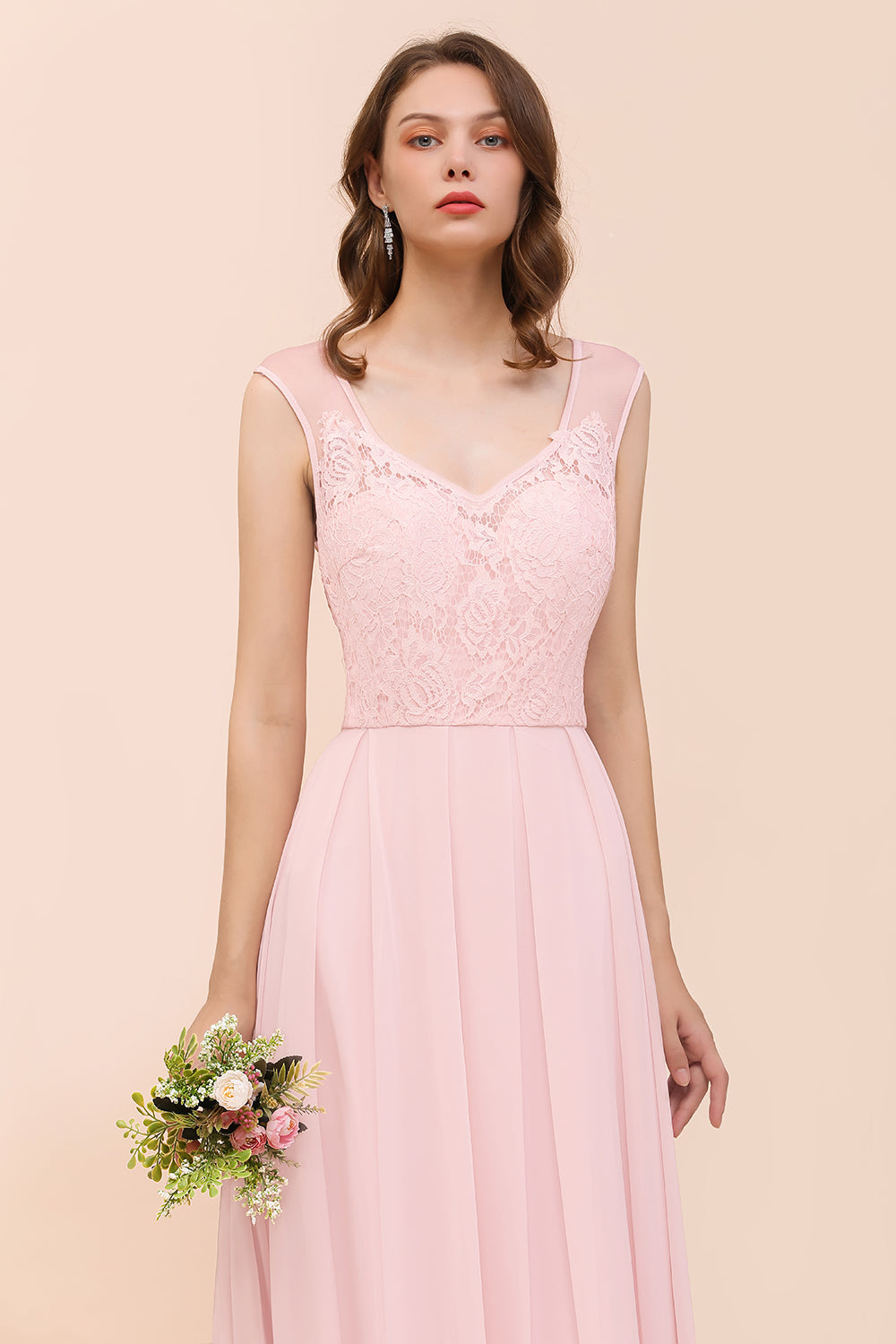 Finden Sie Rosa Brautjungfernkleider Lang online bei babyonlinedress.de. Schlichtes Abendkleid Online für Sie zur Hochzeit gehen.