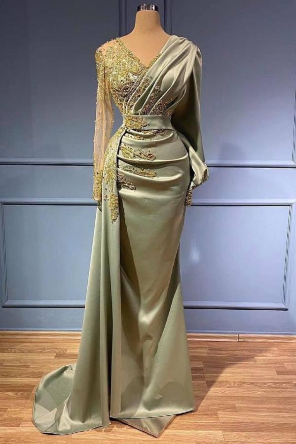 Bestellen Sie Elegante Abendkleider Mit Ärmel online bei Thekleid.de. Abiballkleider Lang Günstig für Sie zum abiball gehen.