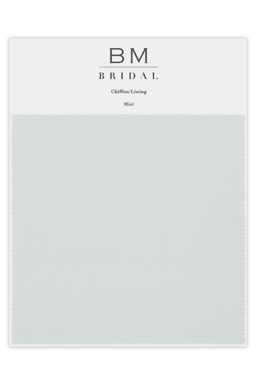 BMbridal Bridesmaid Chiffon Color Swatches