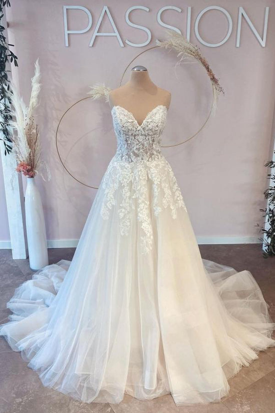 Finden Sie Schöne Brautkleider A linie Spitze online bei babyonlinedress.de. Hochzeitskleider Günstig Online für Sie zur Hochzeit gehen.